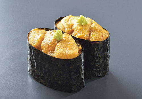 Sea urchin nigiri